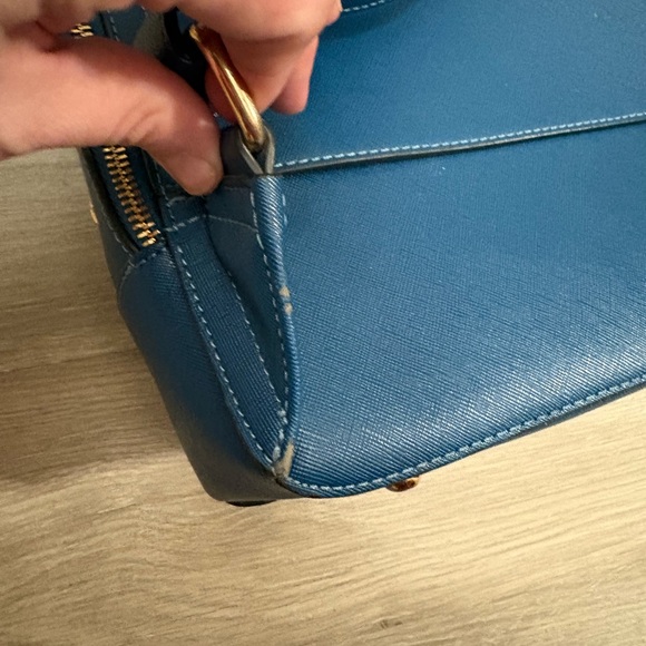 Calpak Navy Backpack with Braided Trim main image 4